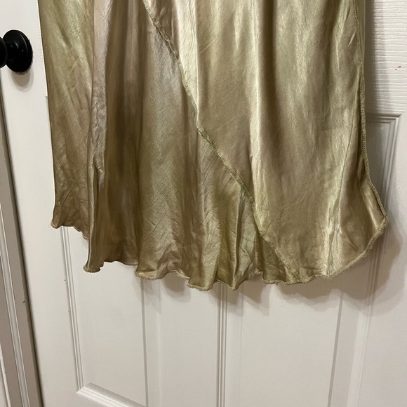 PEOPLE OF THE LABYRINTHS skirt rayon cotton lined boho size medium vintage - Picture 10 of 11